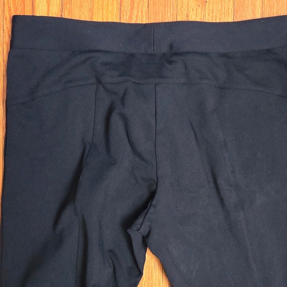 NWT DAVID LERNER SLIM FIT TROUSERS (SZ M) STRETCH FABRIC NAVY BLUE - Picture 5 of 5